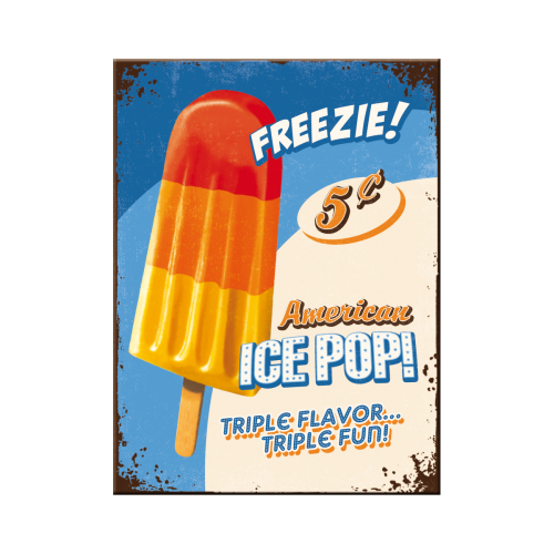 Nostalgic-Art Fridge Magnet Ice Pop 6x8cms