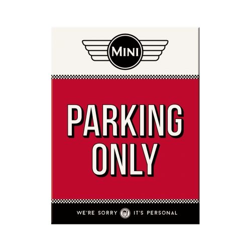 Nostalgic-Art Mini - Parking Only 6x8cms
