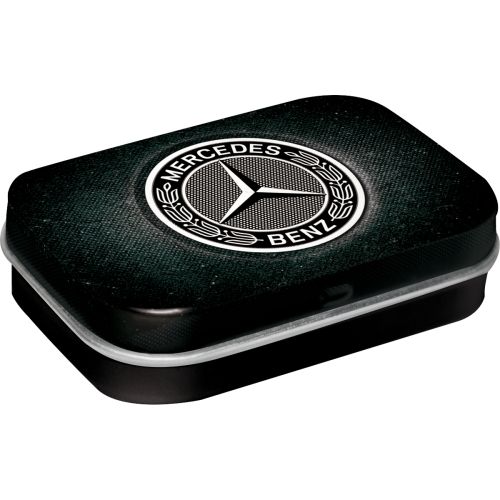 Nostalgic-Art Mint Box Mercedes-Benz Logo Black - 4x6x2cms