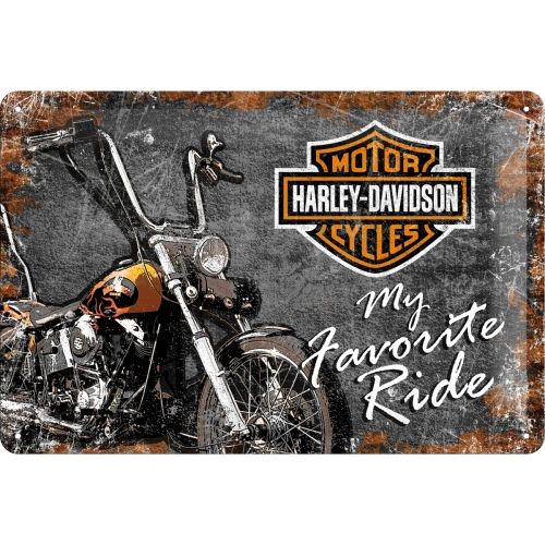 Nostalgic-Art My Favorite Ride 20 x 30cm Sign Board
