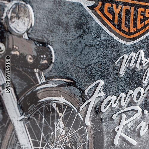 Nostalgic-Art My Favorite Ride 20 x 30cm Sign Board