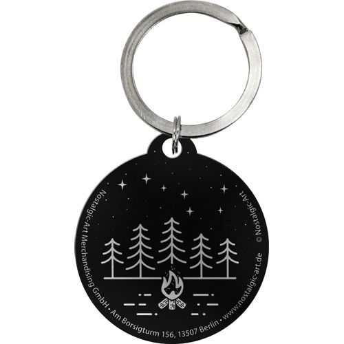 Nostalgic-Art Round Home Sweet Home Camper - Keyring