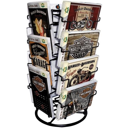 Nostalgic-Art Side Metal Cards Spinner 37cms