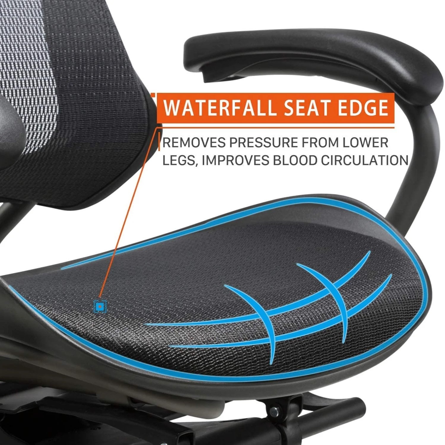 Office Executive Chair with Removable Headrest