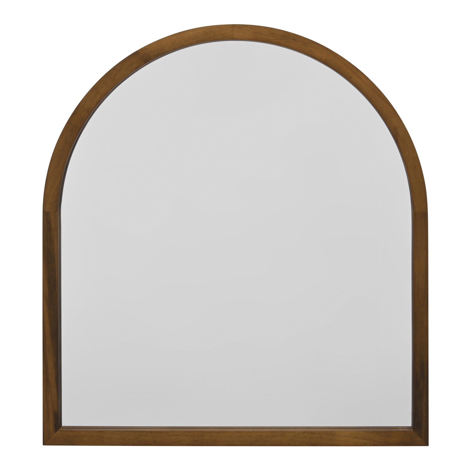 Opulent Oasis 80 X 85cm Arch Dark Solid Wood Mirror