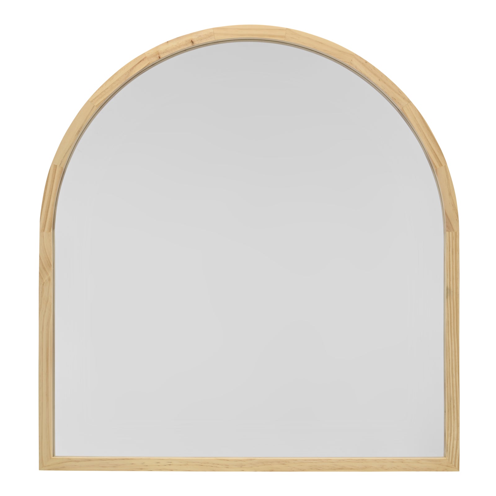 Opulent Oasis 80 X 85cm Arch Light Solid Wood Mirror
