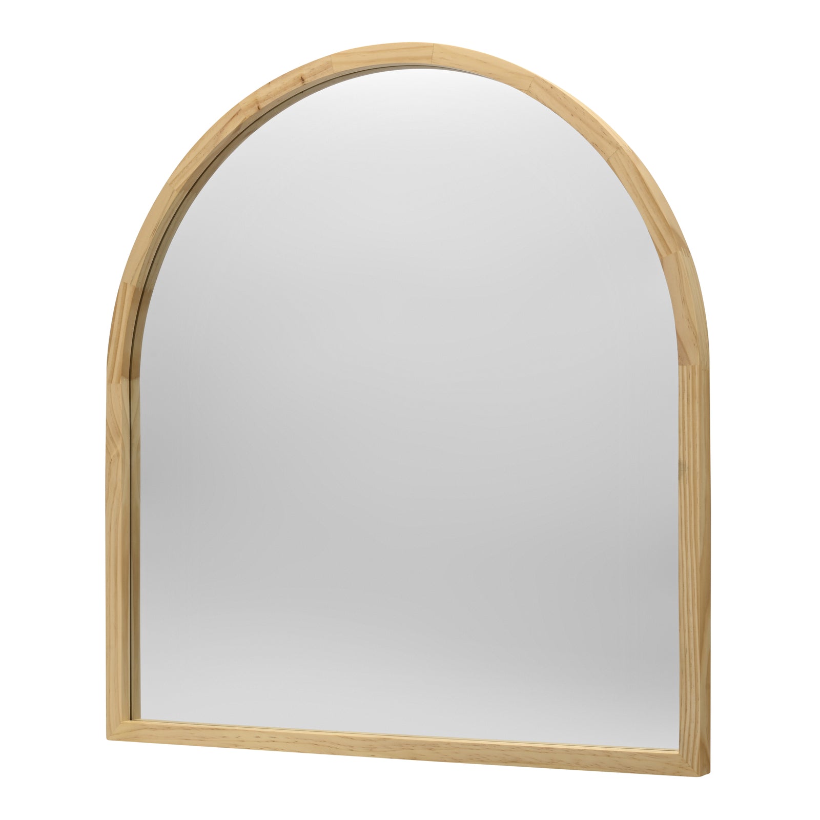 Opulent Oasis 80 X 85cm Arch Light Solid Wood Mirror