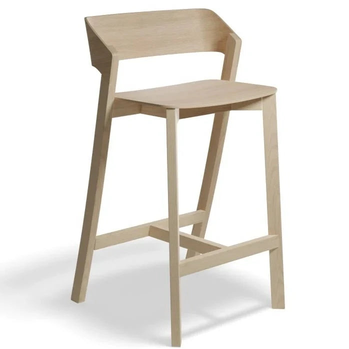 Organic Timber Natural Shade High Stool (Available in 2 Sizes)