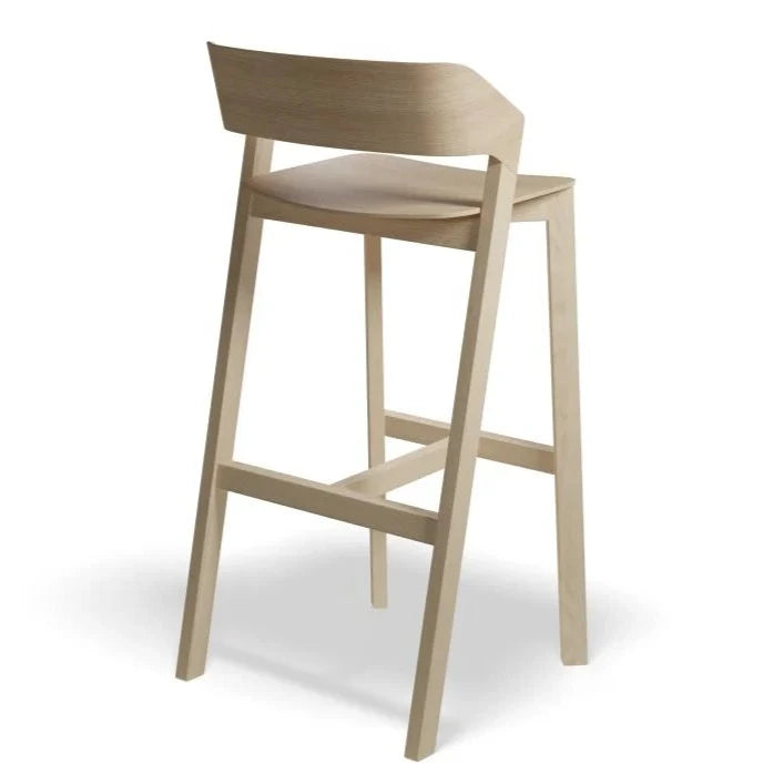 Organic Timber Natural Shade High Stool (Available in 2 Sizes)