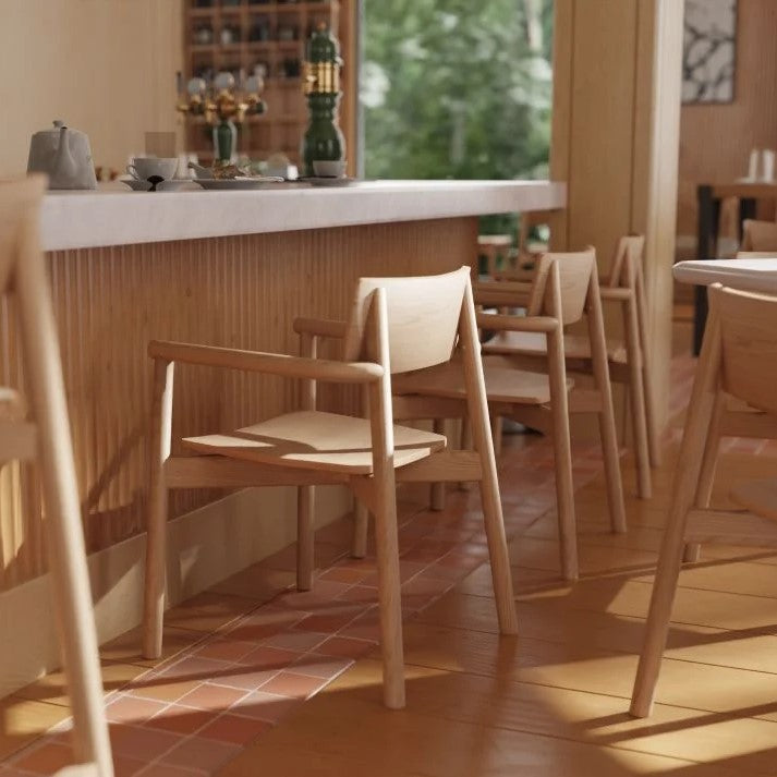 Organic Woodland Natural Ash Armchair