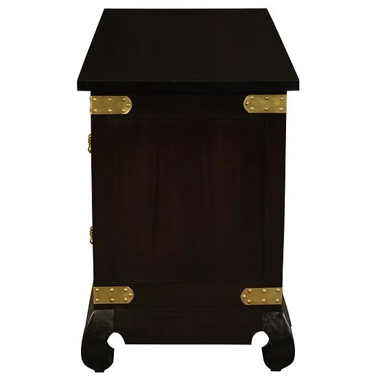 Organized Living Dynasty 2 Door 4 DVD Drawer Buffet - Dark Brown