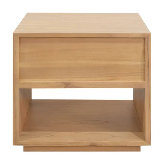 Organizer 1 Drawer Bedside Table - Natural