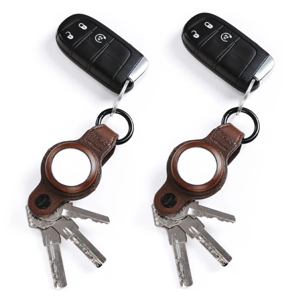 Organizer Compact Leather Key Holder - Set of 2
