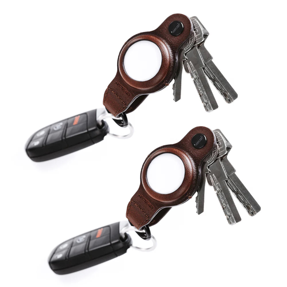 Organizer Compact Leather Key Holder - Set of 2