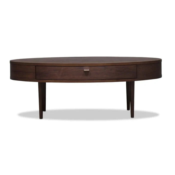 Osaka Oval Shaped Wooden Coffee Table