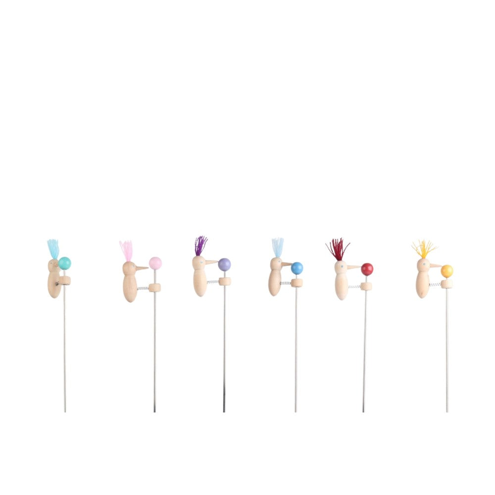 Peck & Play Woodpecker Set - Pack of 6