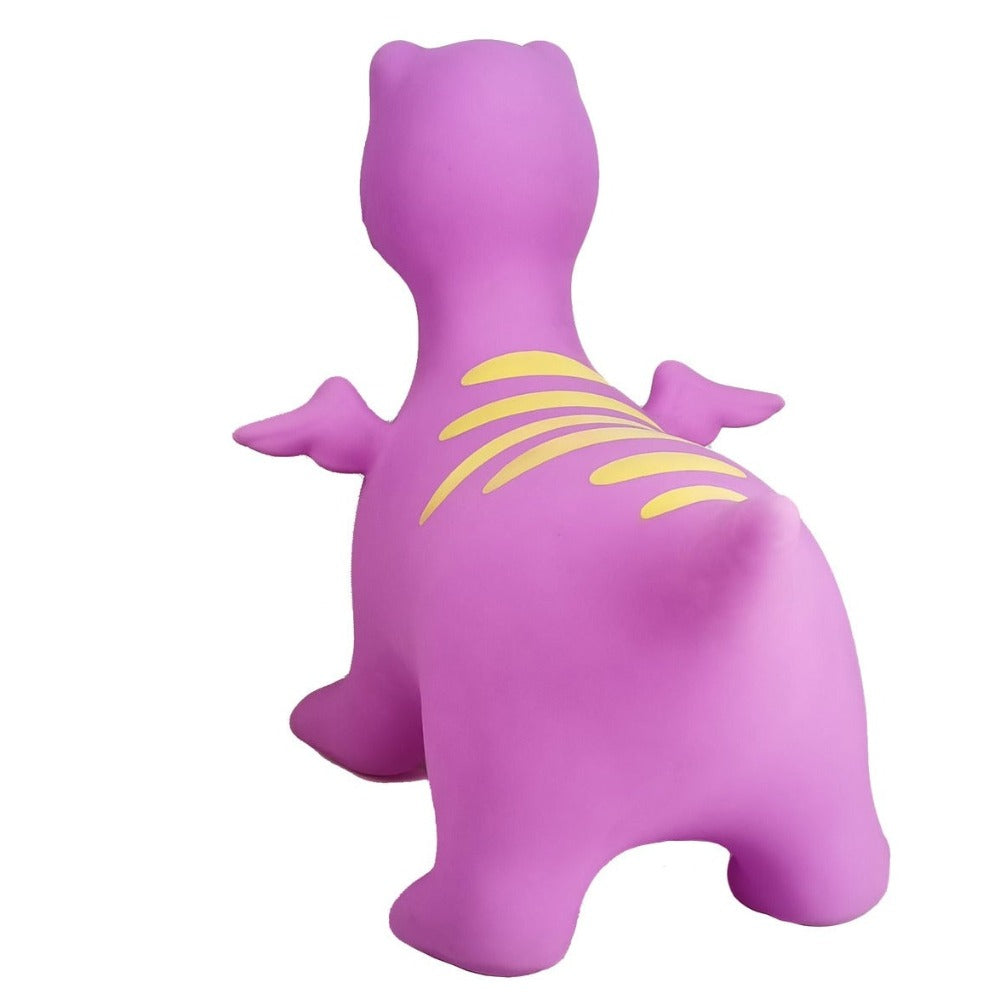 Inflatable Outdoor Bouncy Rider - Periwinkle The T-Rex