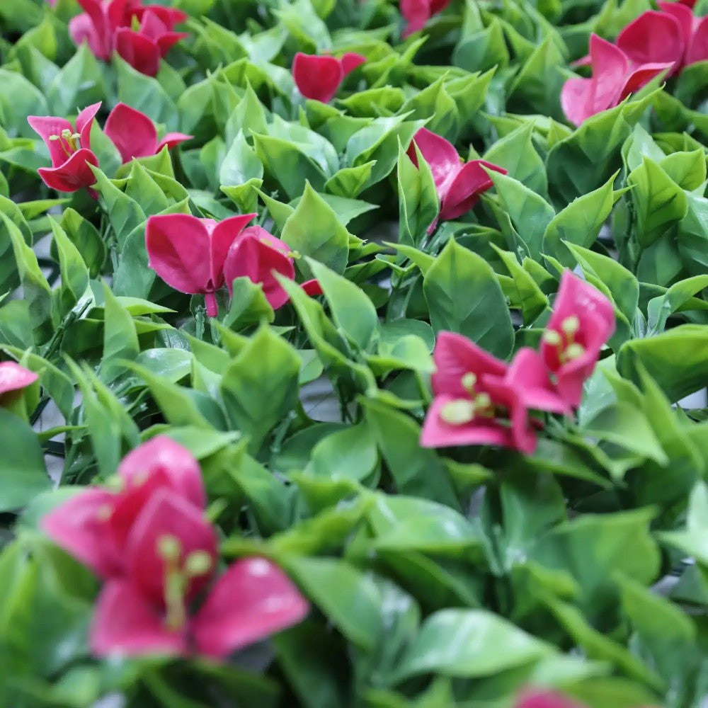 Pink Blossom UV Resistant Vertical Garden 1m X 1m