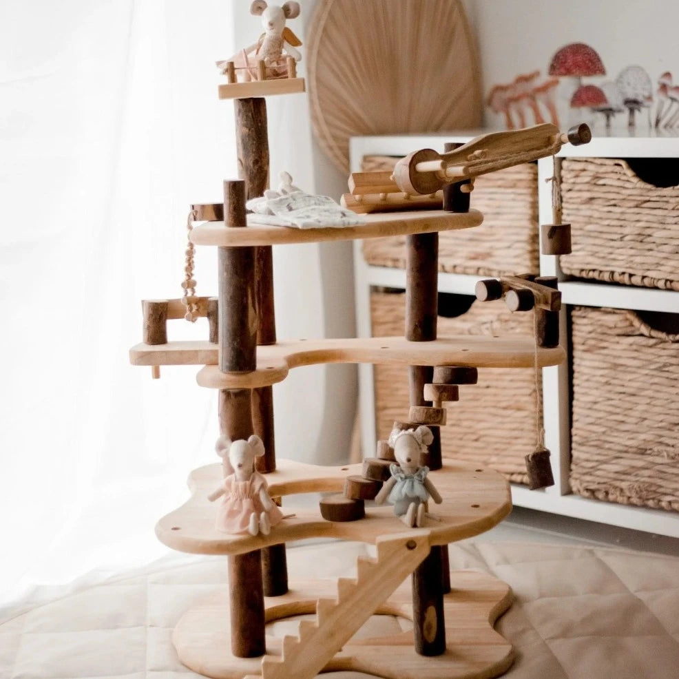Playtime Crafted Three Level Treehouse
