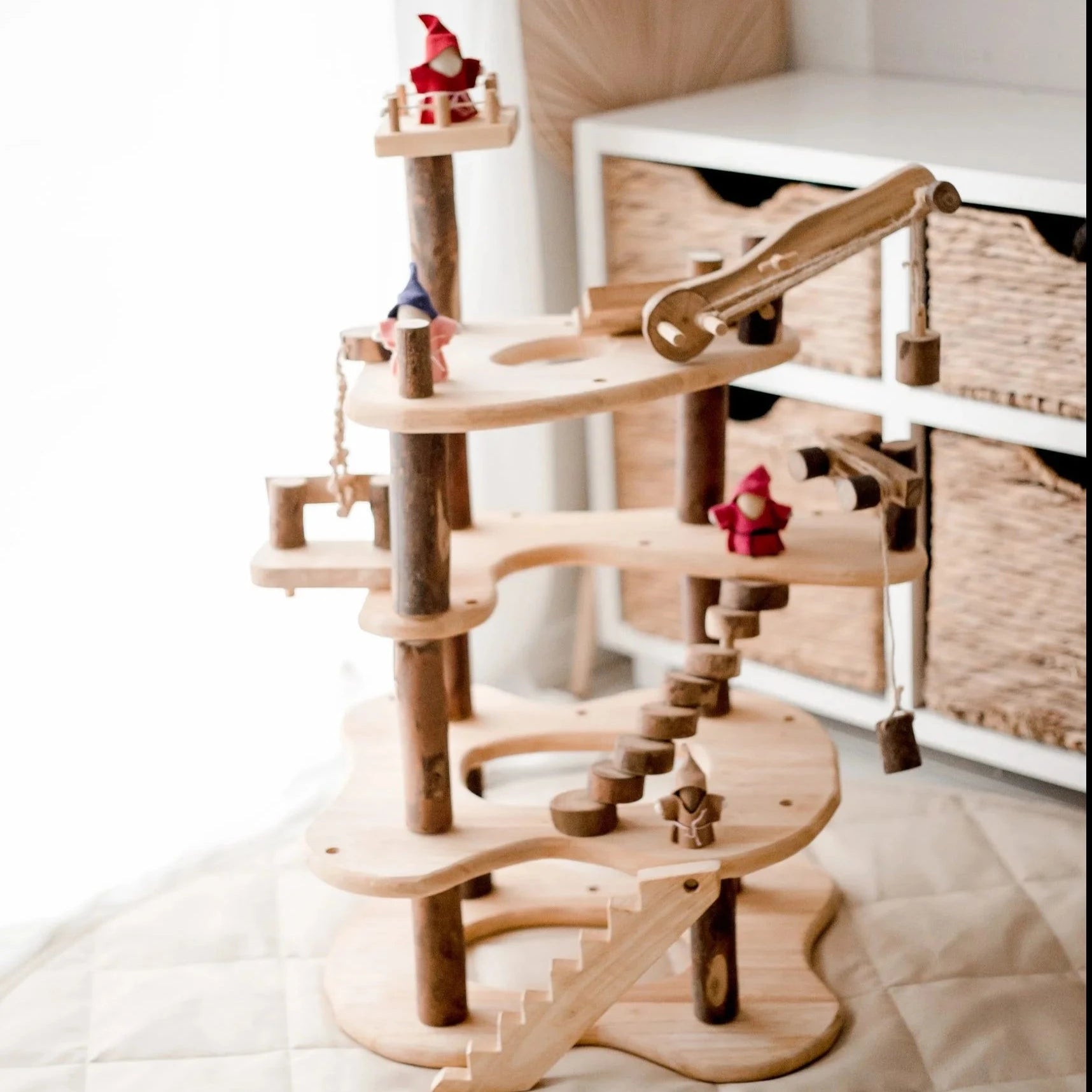 Playtime Crafted Three Level Treehouse