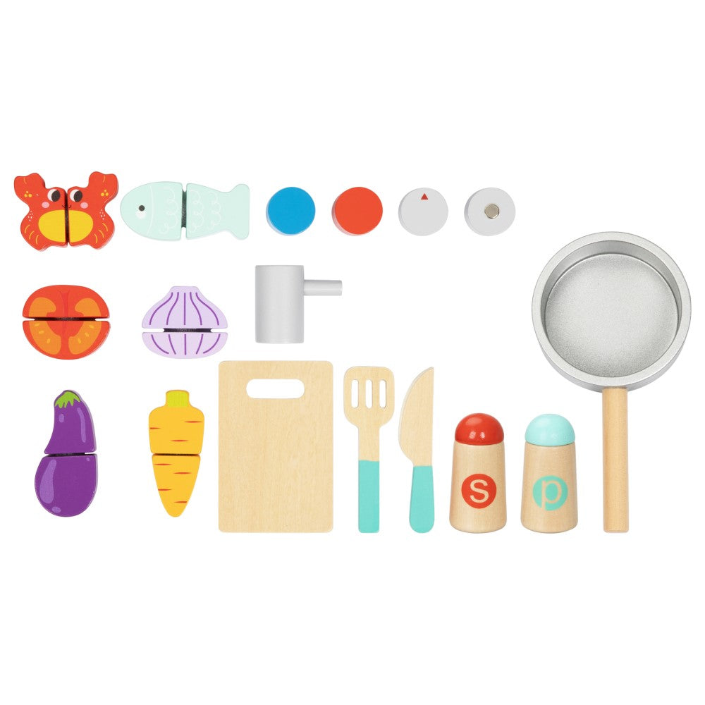 Playtime Wooden Little Kitchen Play Set