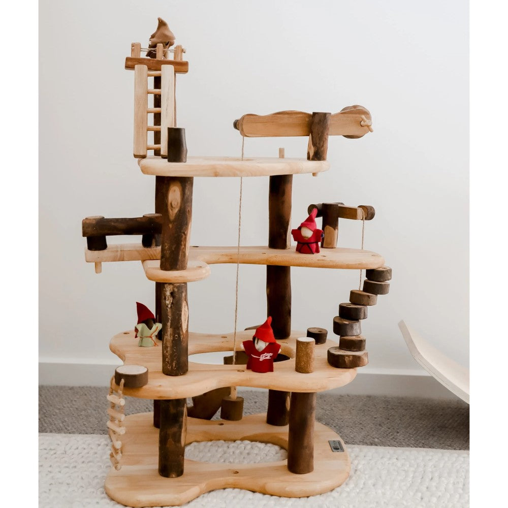 Playtime Crafted Three Level Treehouse