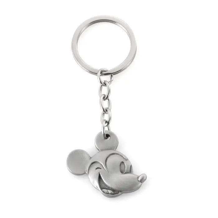 Portrait Mickey Mouse Pewter Key Chain
