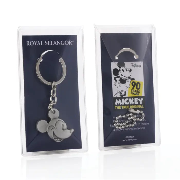 Portrait Mickey Mouse Pewter Key Chain