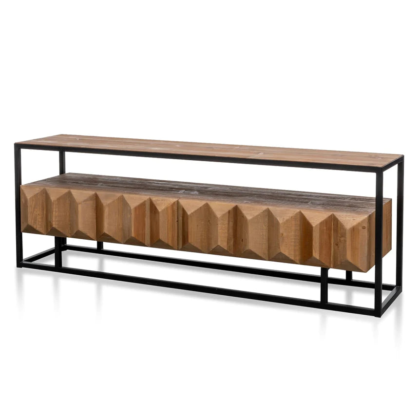 Prime View Media TV Unit 180cms - Natural