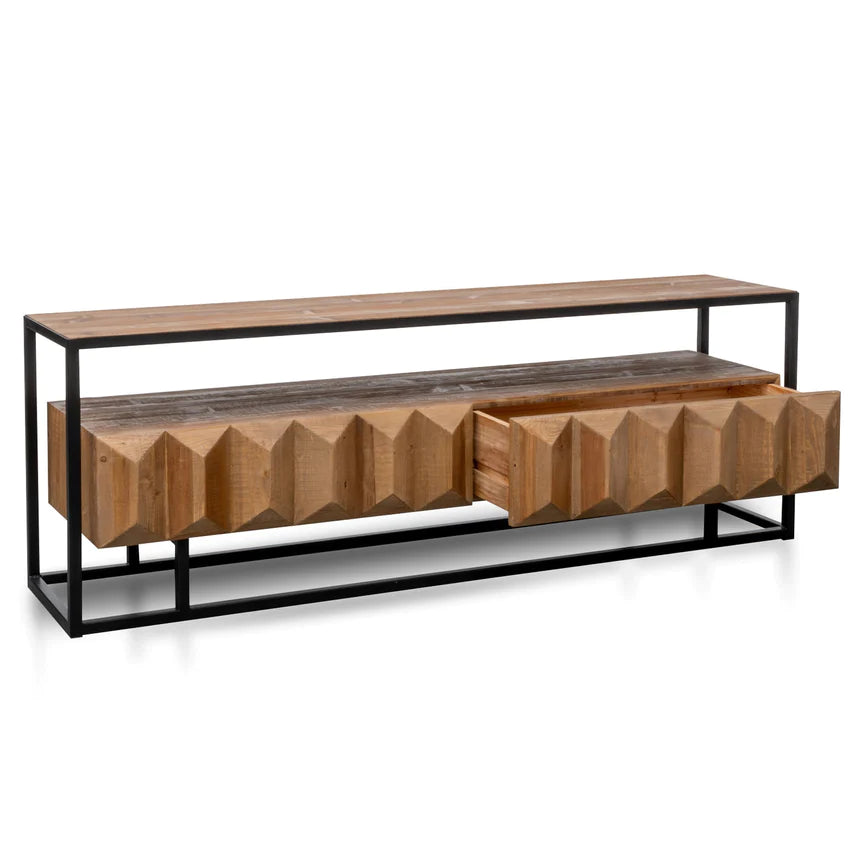 Prime View Media TV Unit 180cms - Natural