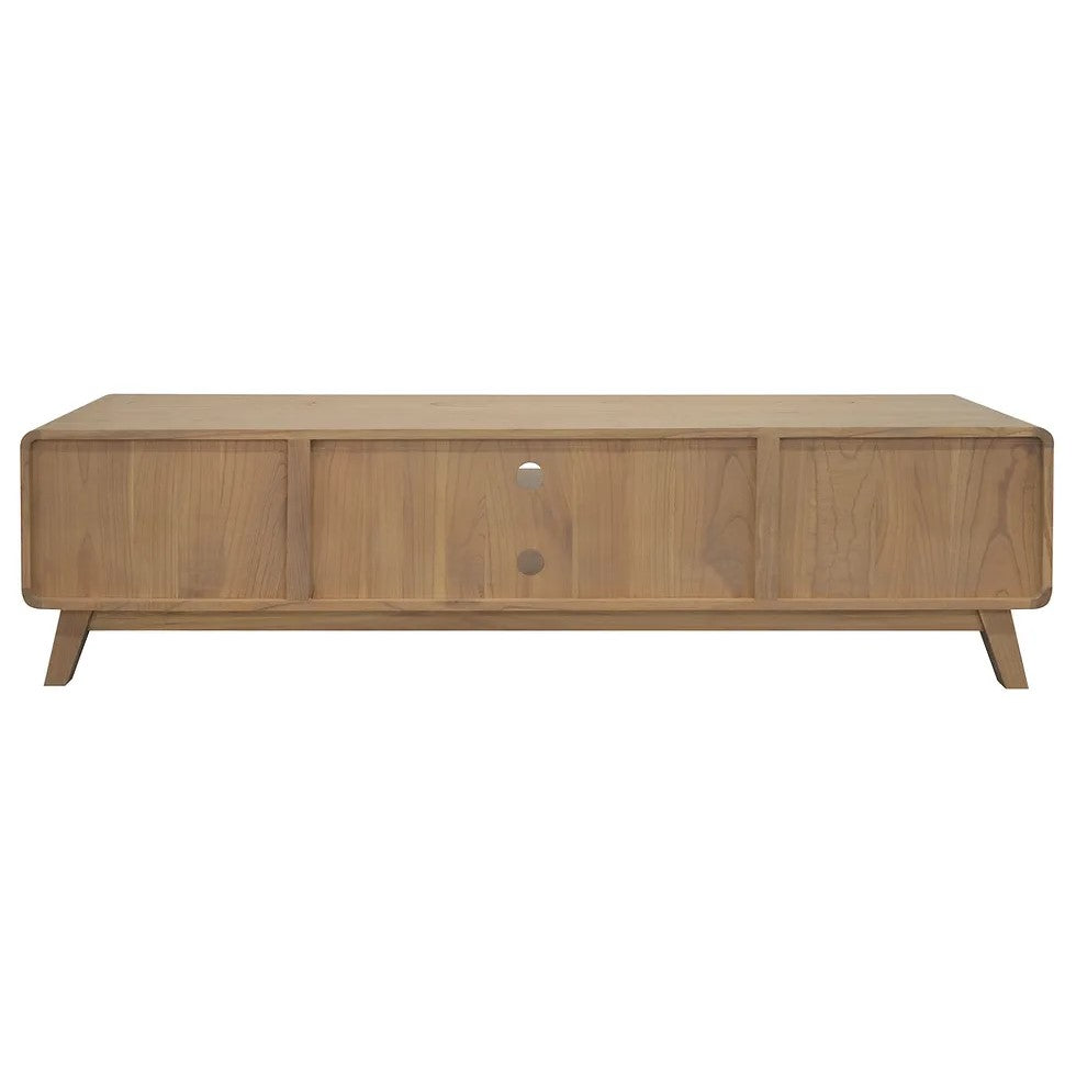 Providence 4 Drawer Entertainement Unit - Natural