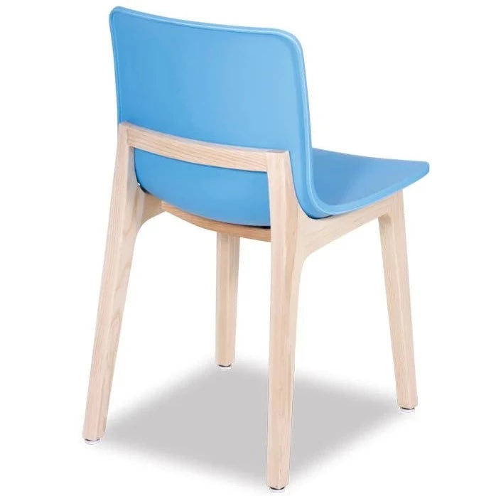 Pure Elegance Wooden Dining Chair (Available in 5 Colors)
