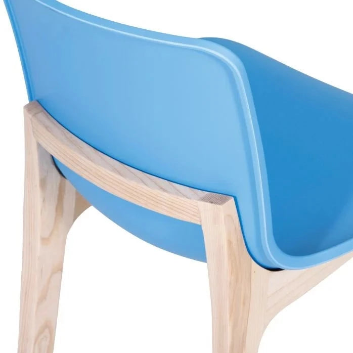 Pure Elegance Wooden Dining Chair (Available in 5 Colors)