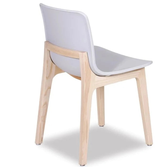 Pure Elegance Wooden Dining Chair (Available in 5 Colors)