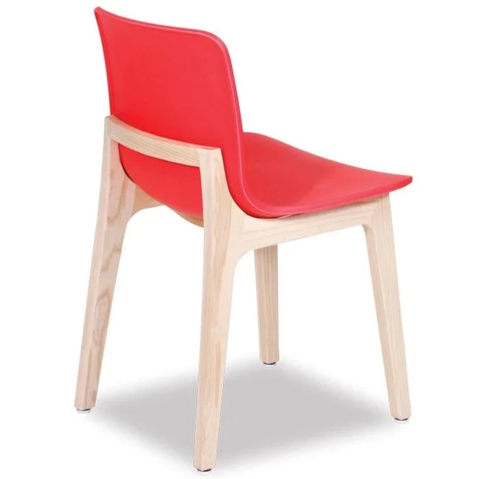 Pure Elegance Wooden Dining Chair (Available in 5 Colors)