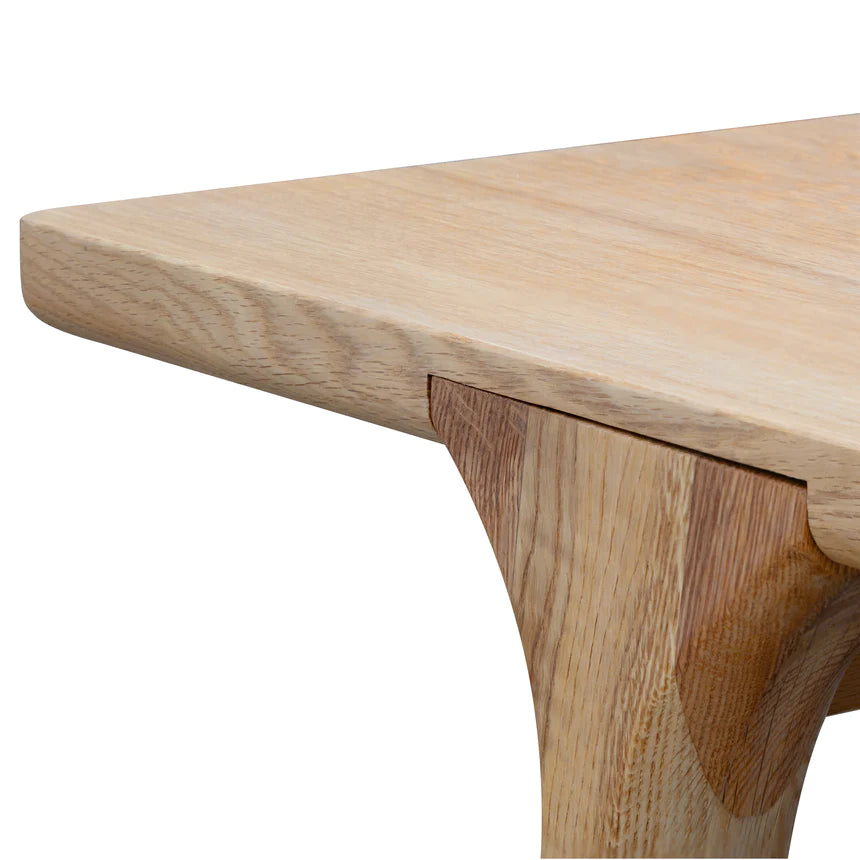 Quaint Quarters Dining Table 220cms - Natural Oak