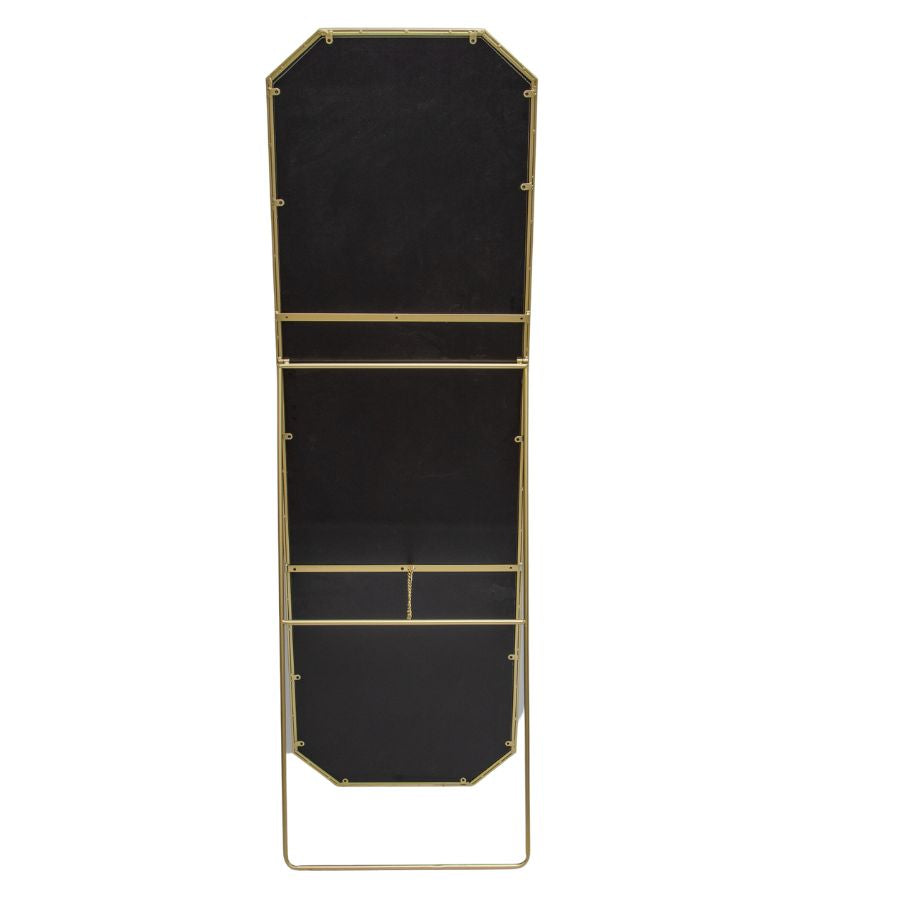 Radiant Gold Cheval Floor Mirror With Stand 165cms
