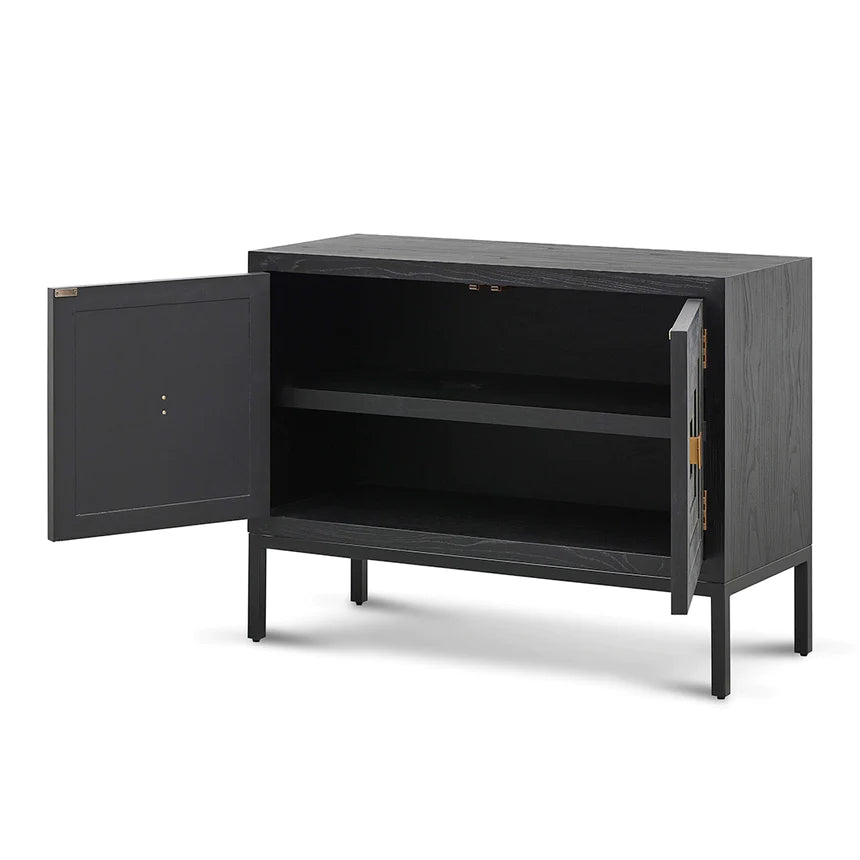 Radiant Reflection Side Table 108cms - Black