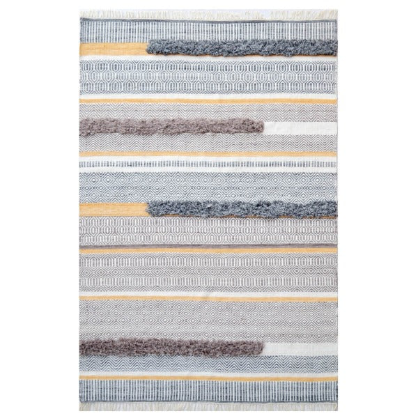 Radianta Handmade Woollen Rug - Navy (Available in 4 Sizes)