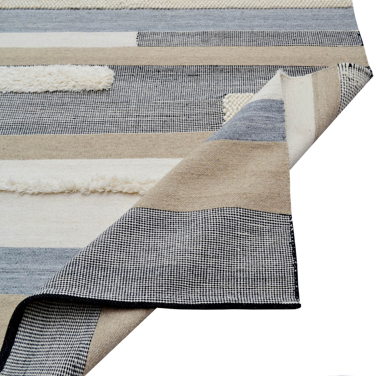 Radianta Handmade Woollen Rug - Brown (Available in 4 Sizes)