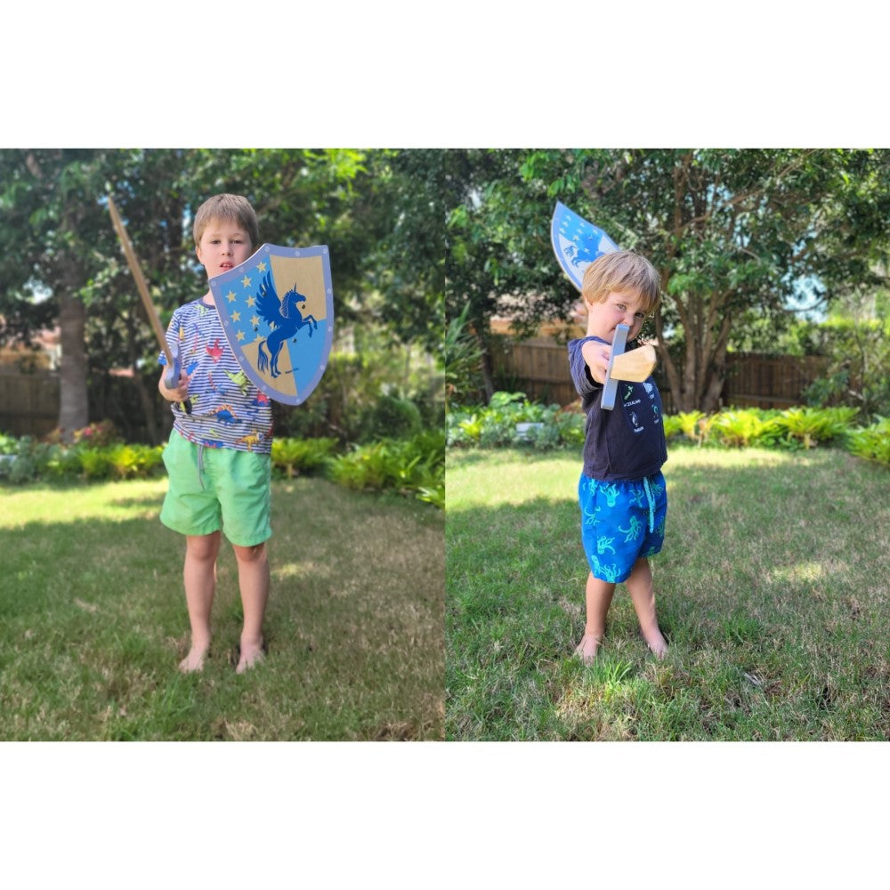 Rainbow Warrior - Unicorn Sword & Shield Play