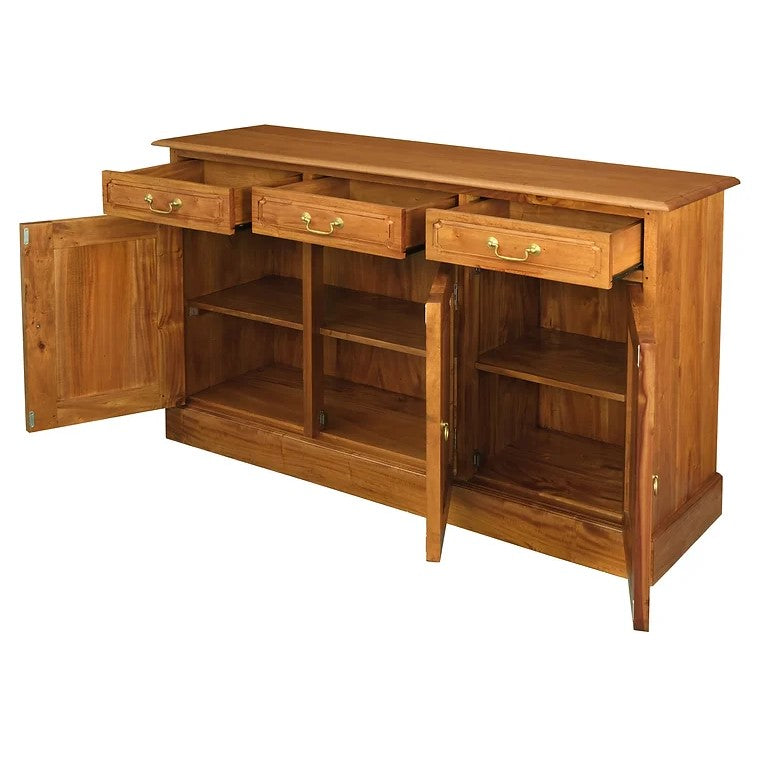 Refined Living 3 Door 3 Drawer Buffet - Light Brown