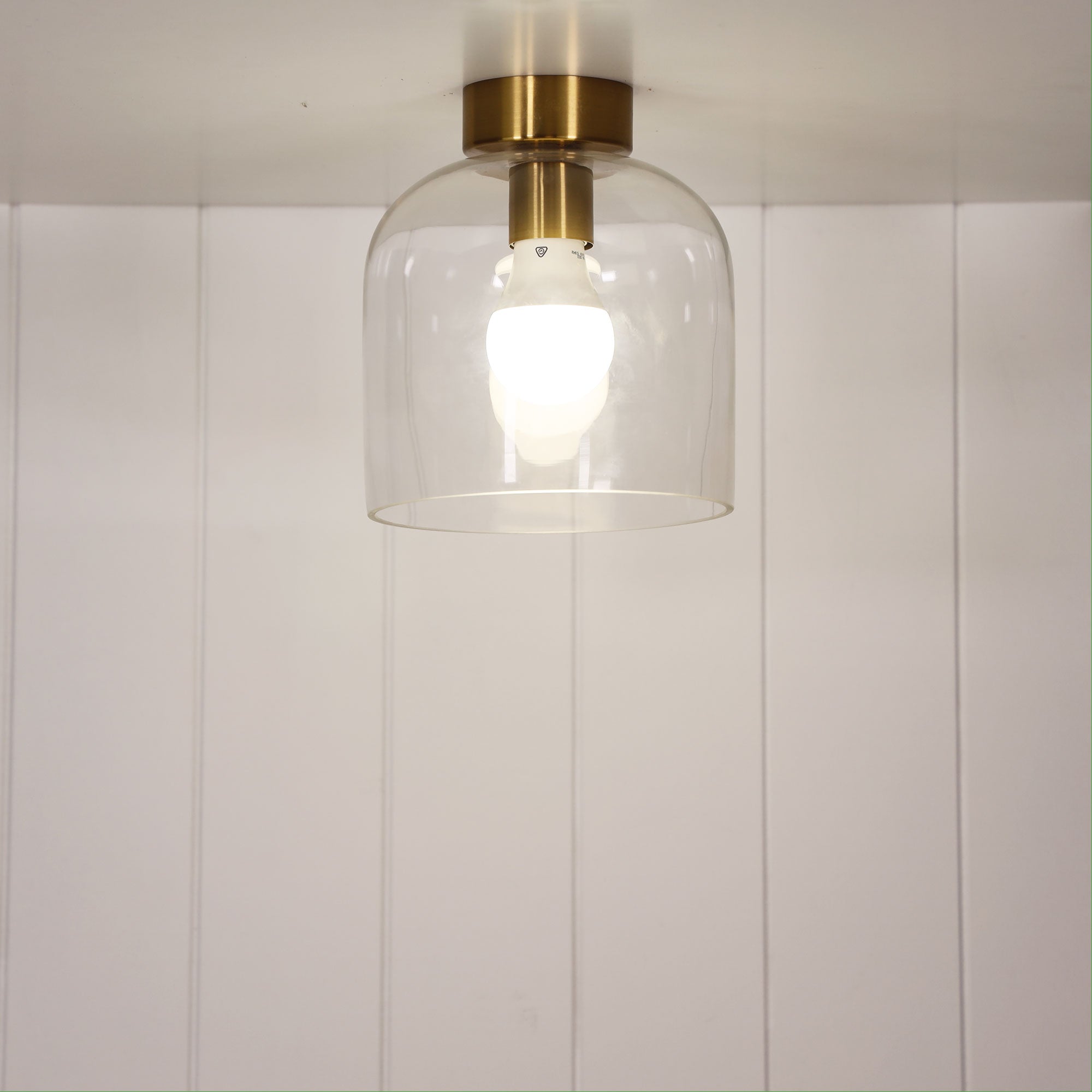 Refined Metal & Glass DIY Shade (Available in 2 Colors)