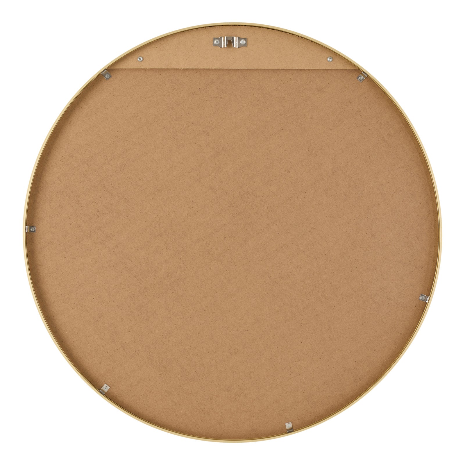 Reflective Beauty 80cm Aluminium Mirror - Black