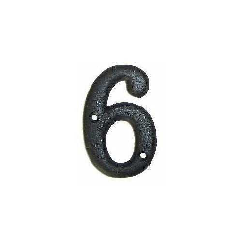 Residence '6' Small House Number Display
