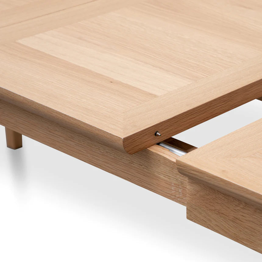 Retro Revival Feast Dining Table - Natural
