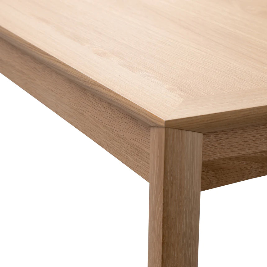 Retro Revival Feast Dining Table - Natural