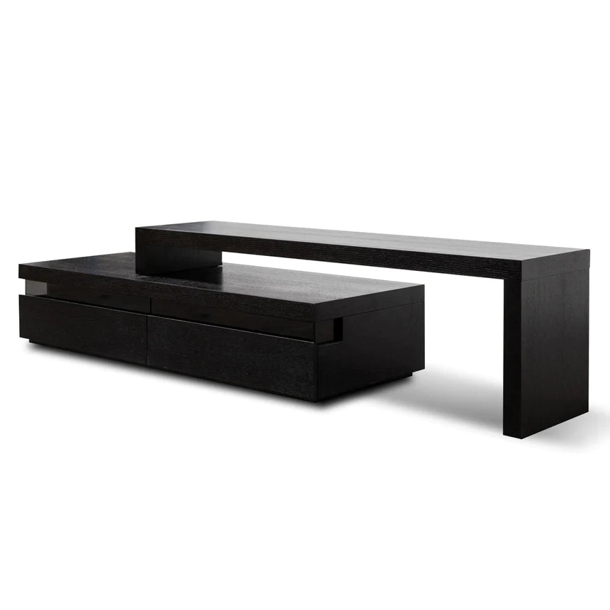 Retro Rhythm TV Unit 280cms - Black
