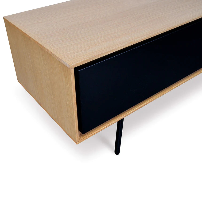 Retro Vision Viewing TV Unit 180cms - Natural