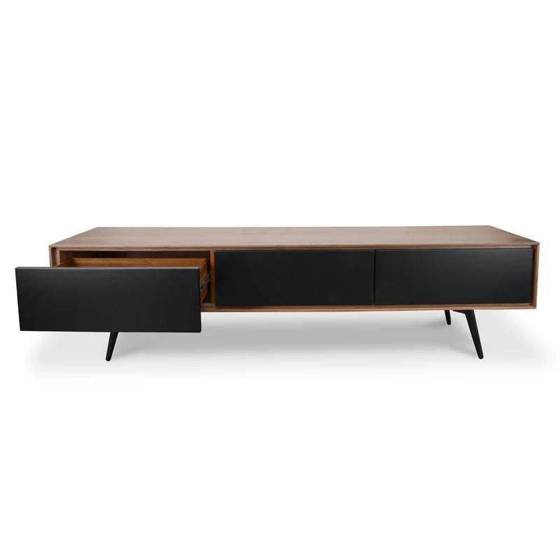 Retro Vision Viewing TV Unit 180cms - Walnut